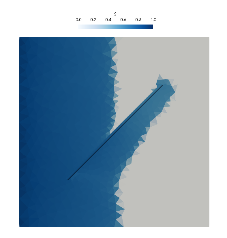 Diagonal fracture